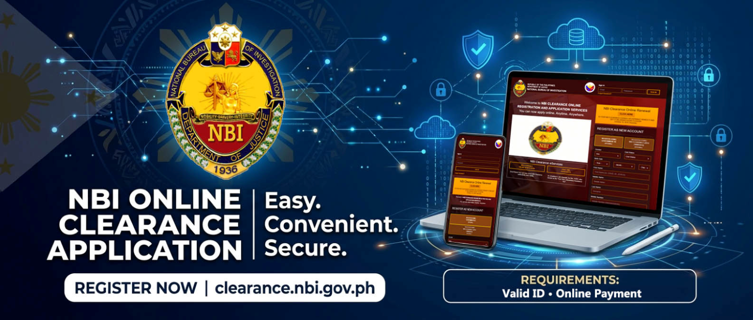 Official NBI Clearance Online Application Official NBI Clearance Online Application
